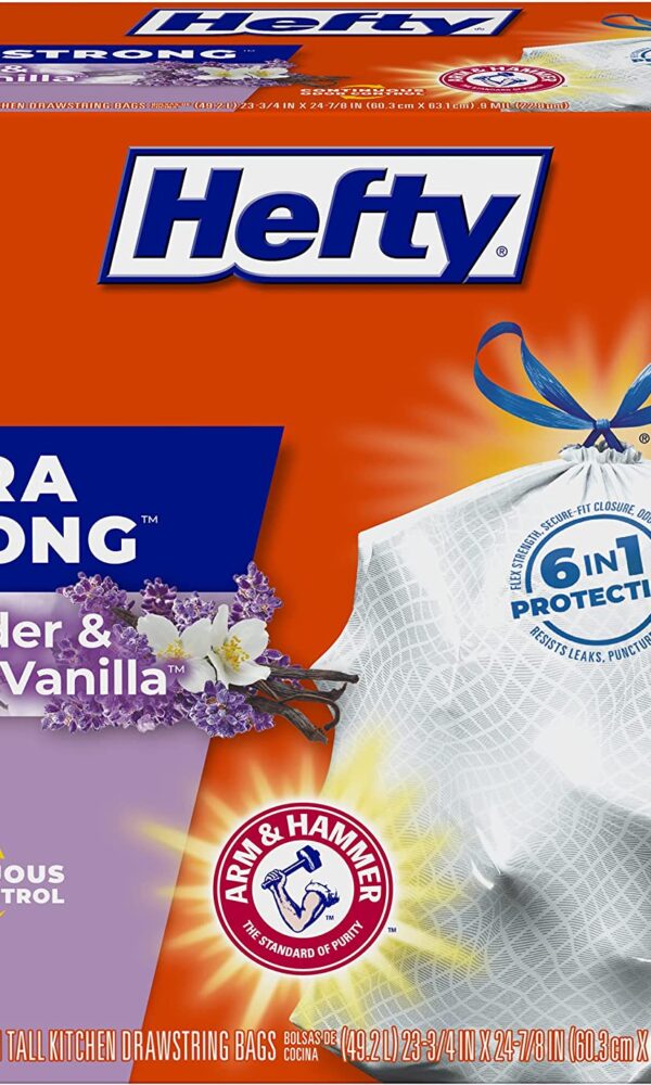 Hefty Ultra Strong Tall Kitchen Trash Bags
