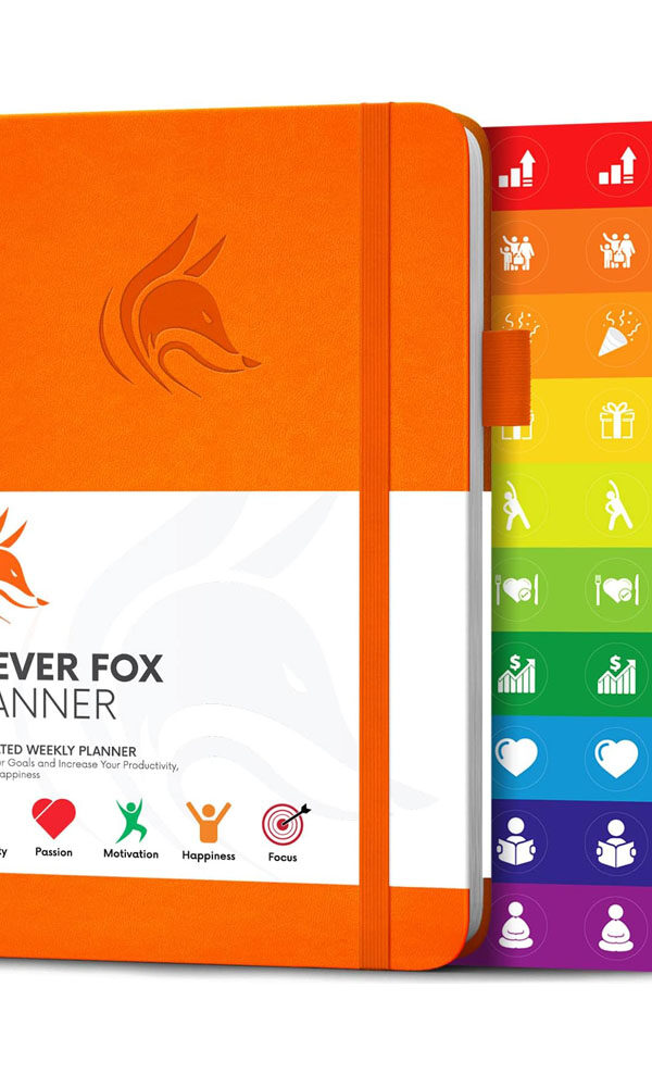 Clever Fox Planner – Undated Weekly & Monthly Planner to Increase Productivity