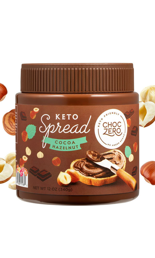 ChocZero Keto Milk Chocolate Hazelnut Spread