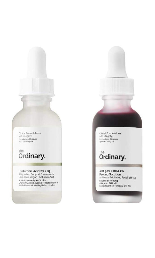 The Ordinary Peeling Solution And Hyaluronic Face Serum!