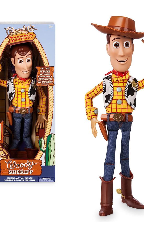 DISNEY Official Woody Interactive Talking Action Figure from Toy Story 4